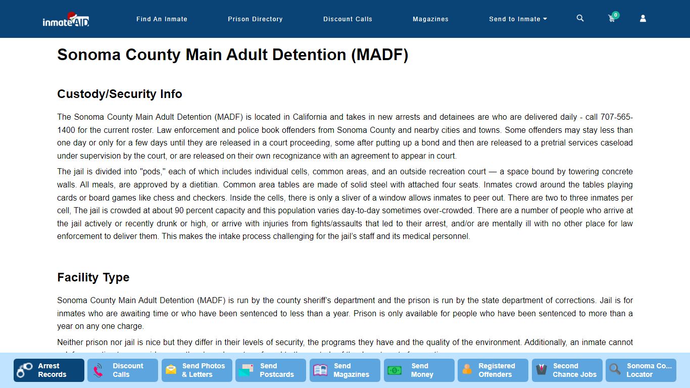 Help for Inmates Before, During and After Prison